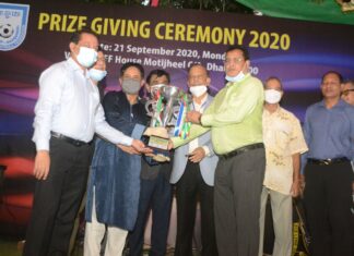 ট্রফি বিতরণের উৎসব বাফুফে’র!