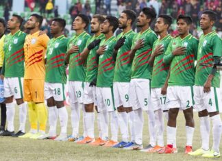 নেপাল ম্যাচের প্রাথমিক দল ঘোষনা; খেলা বঙ্গবন্ধু স্টেডিয়ামে!