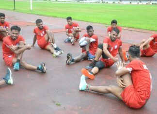 খেলোয়াড়দের ফিটনেসে সন্তুষ্ট ফিজিও