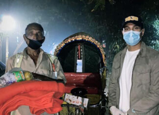 শীতার্তদের সহযোগীতায় তারিক কাজী!