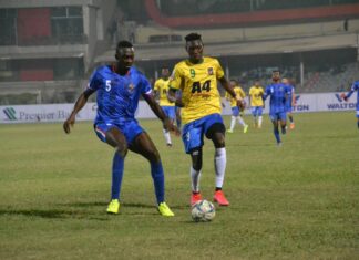 দুইবার লিড নিয়েও ড্র করলো পুলিশ এফসি!