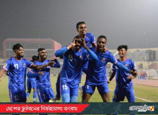 ফামুসার জোড়া গোলে পুলিশের বড় জয়