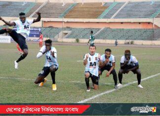 প্রিমিয়ার লিগে শেখ জামালের পঞ্চম জয়