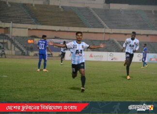 সমতায় শেষ জামাল বারিধারা ম্যাচ