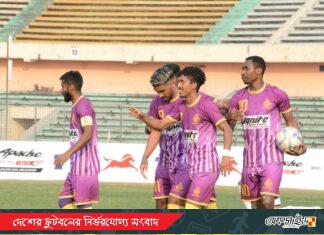 রহমতগঞ্জের বিপক্ষে চট্টগ্রাম আবাহনীর জয়