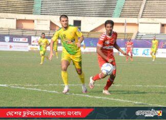 প্রথম মিনিটে গোল করেও জিততে পারেনি মুক্তিযোদ্ধা!