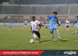 উত্তেজনায় ভরপুর ম্যাচ ড্র!