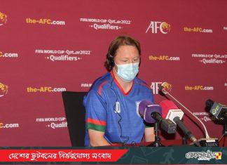 দলের পারফরম্যান্সে সন্তুষ্ট কোচ জেমি ডে