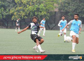 ঢাকা ওয়ান্ডারার্স ও ফরাশগঞ্জ ম্যাচ ড্র