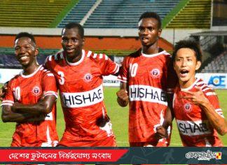 আবাহনীর জালে মুক্তিযোদ্ধার এক হালি গোল!