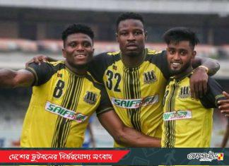 রাসেলের জালে সাইফের এক হালি গোল!