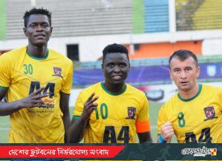 রানার্সআপের দৌড়ে এগিয়ে গেল শেখ জামাল