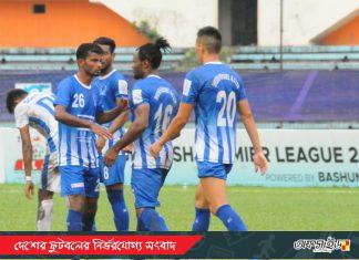 বিদেশী বিহীন বারিধারার জালে রাসেলের গোল বন্যা