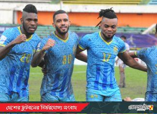 বারিধারার জালে আবাহনীর দুই হালি গোল!