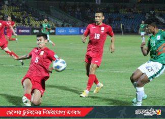 বাংলাদেশের জালে কিরগিস্তানের এক হালি গোল