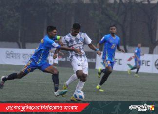 সমতায় শেষ হলো বিমানবাহিনী-বারিধারা ম্যাচ