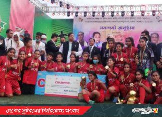 বঙ্গবন্ধু ও বঙ্গমাতা গোল্ডকাপে চ্যাম্পিয়ন সিলেট ও রংপুর