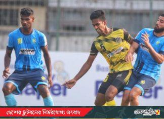 ভাগ্যের পরিহাসে পয়েন্ট খোয়ালো সাইফ; লীগে পুলিশের প্রথম জয়