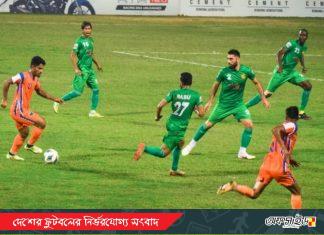 অন্তিম সময়ের পেনাল্টি থেকে পুলিশ এফসির ভাগ্য বদল