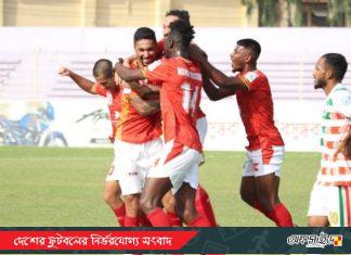 অভিষিক্তদের গোলের দিনে বসুন্ধরা ও শেখ জামালের জয়