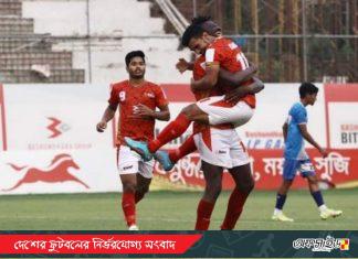 বারিধারার বিপক্ষে কিংসের গোল উৎসব