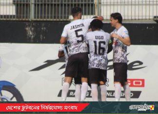 দিয়াবাতের হ্যাট্রিকে রক্ষা পেলো মোহামেডান