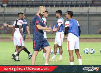 ইন্দোনেশিয়ায় প্রথম দিনের অনুশীলন শেষ করেছে জামাল ভূঁইয়ারা