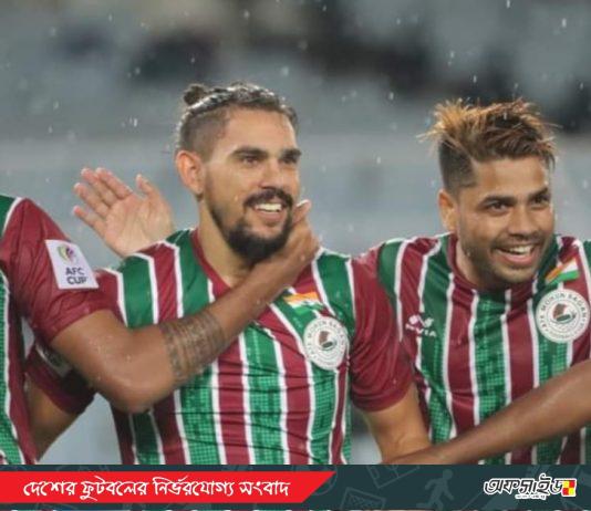 বৃষ্টিস্নাত কলকাতায় মোহনবাগান ঝড়ে বিধ্বস্ত বসুন্ধরা কিংস!