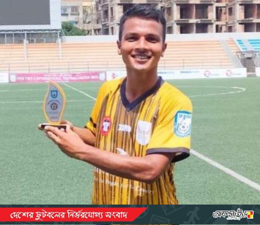 জাতীয় দলে খেলার স্বপ্ন পাইওনিয়ার লিগের সর্বোচ্চ গোলদাতা মিনারের!