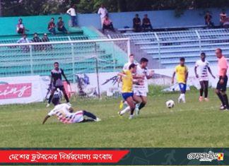 স্বাধীনতার কাছে জামালের হোঁচট ; বারিধারার জালে সাইফের গোল উৎসব