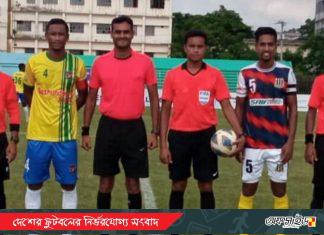 শেষ মুহূর্তে গোলে পয়েন্ট ভাগাভাগি সাইফ ও জামালের