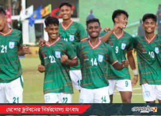 মালদ্বীপকে উড়িয়ে দিয়ে সেমিফাইনালে বাংলাদেশের যুবারা