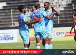 গ্রুপ চ্যাম্পিয়ন হয়েই শেষ আটে পৌঁছালো ঢাকা আবাহনী