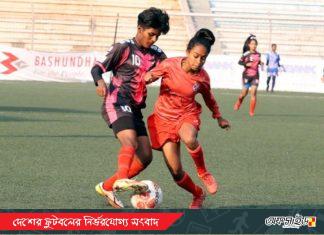 উত্তরার জয়ের দিনে মহিলা লিগে জামালপুর-নাসরিনের ড্র