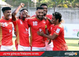 পুলিশ এফসিকে হারিয়ে ফাইনালে বসুন্ধরা কিংস