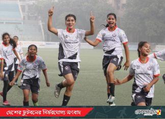 মহিলা লিগে জয় পেয়েছে সদ্যপুস্কুরুনী ও ব্রাহ্মণবাড়িয়া
