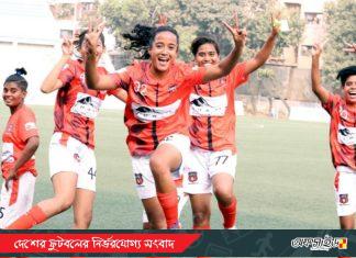 মহিলা লিগে জয় পেয়েছে উত্তরা এফসি ও সিরাজ স্মৃতি সংসদ
