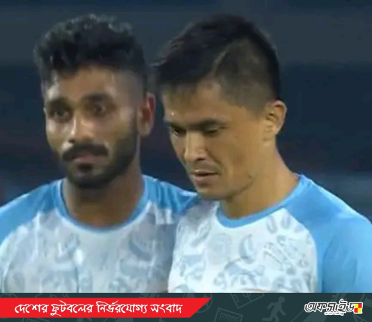 এশিয়ান গেমস ফুটবলঃ লড়াই করেও ভারতের কাছে হারলো বাংলাদেশ