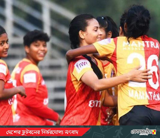 দল হারলেও আলো ছড়িয়েছে সানজিদা