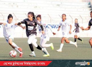 জামালপুর কাচারিপাড়া একাদশকে গোল বন্যায় ভাসিয়ে দিলো নাসরিন স্পোর্টস একাডেমি