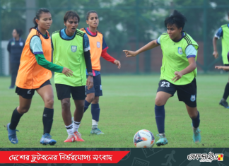 আক্রমণাত্মক ফুটবলে সাফের জন্য তৈরি হচ্ছে বাঘিনীরা!