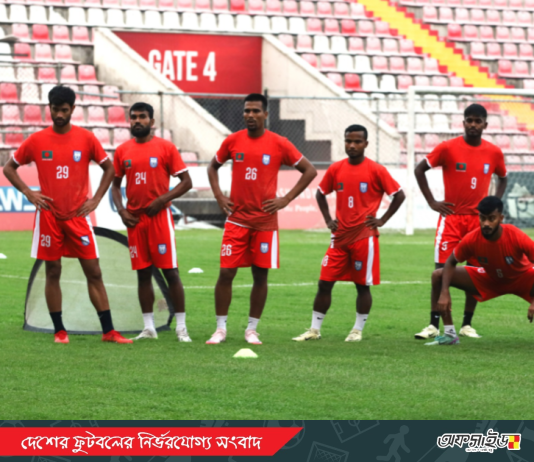 মালদ্বীপের বিপক্ষে বাংলাদেশের পূর্ণাঙ্গ দল ঘোষণা