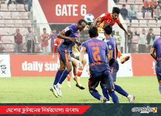 শেষ মুহূর্তের গোলে হার এড়ালো বসুন্ধরা কিংস, ব্রাদার্সের স্বপ্নভঙ্গ