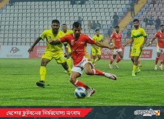 রহমতগঞ্জকে উড়িয়ে জয়ে ফিরলো বসুন্ধরা কিংস!