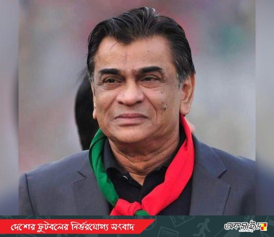 কাজী সালাউদ্দিনের হঠাৎ বাফুফে ভবনে আগমন