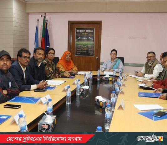 নারী ফুটবল লিগের বৈঠকে ক্লাবগুলোর আর্থিক সহায়তার দাবি