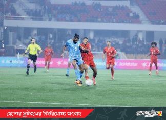 টানটান উত্তেজনায় বাংলাদেশ-ভারতের প্রথমার্ধ ড্র