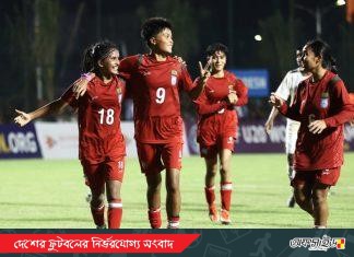 শ্রীলঙ্কাকে হারিয়ে টানা পাঁচ জয়ে শীর্ষে বাংলাদেশ