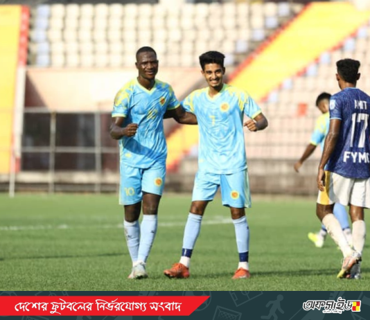 সুলেমান-মোরসালিনের জোড়া গোলে আবাহনীর জয়!