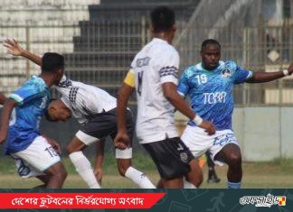 শেষ মুহূর্তের গোলে ড্র নিয়ে বাঁচল মোহামেডান